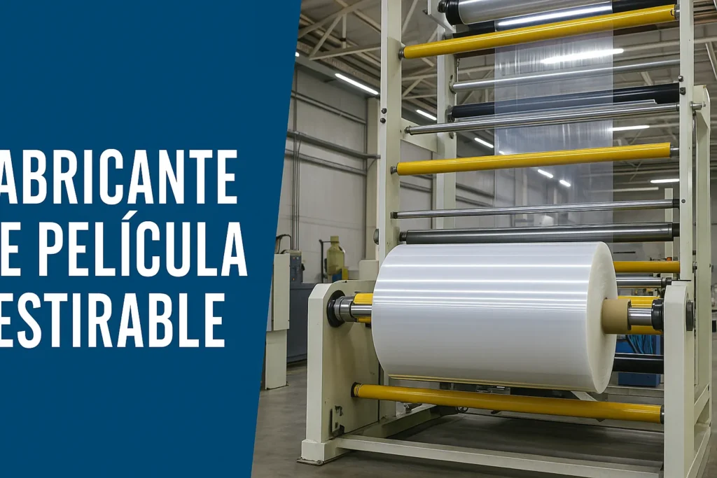 fabricante de película estirable
