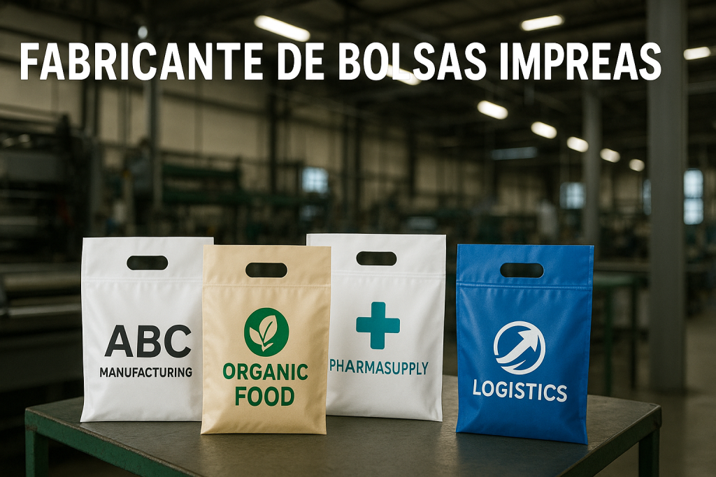 fabricante de bolsas impresas