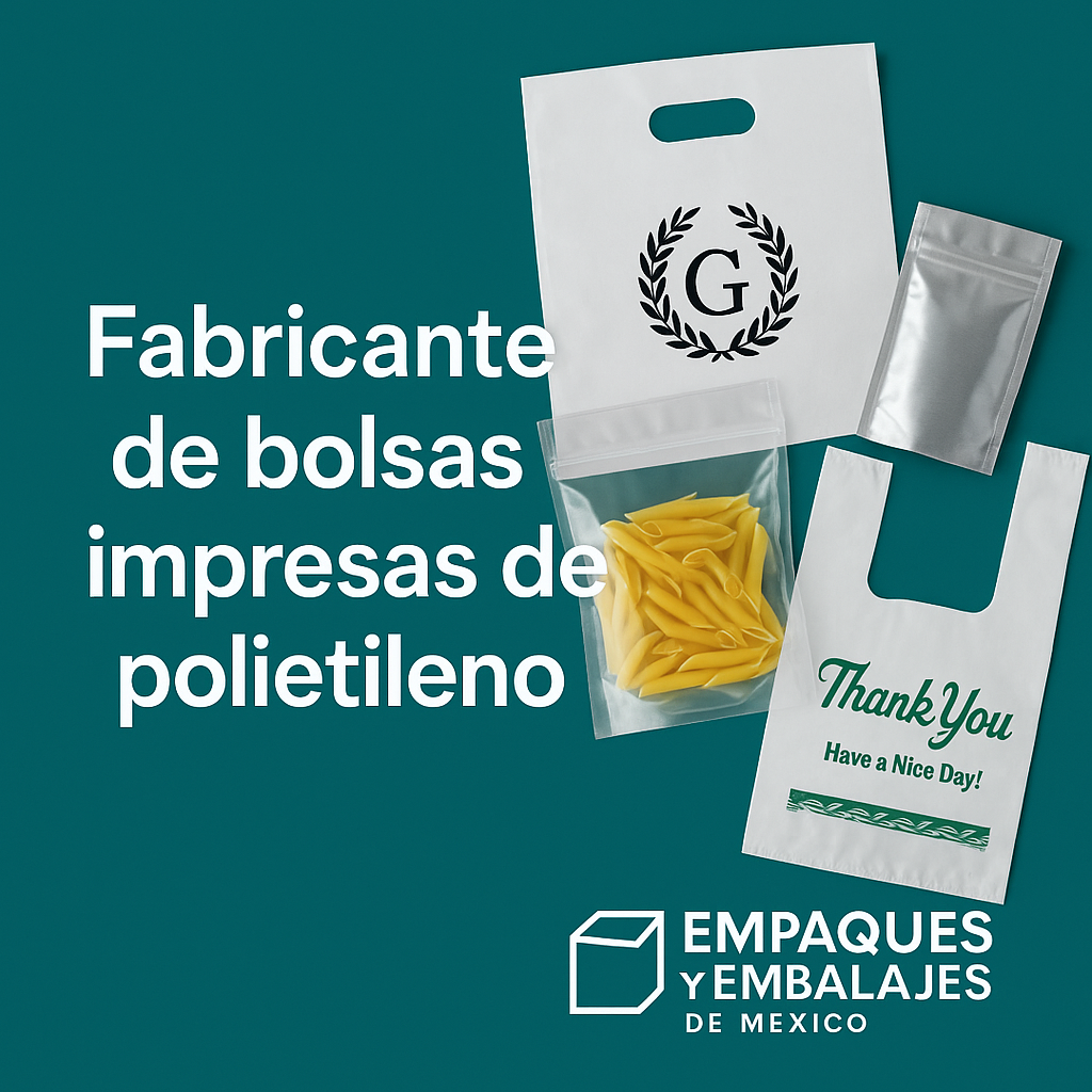 fabricante de bolsas impresas de polietileno